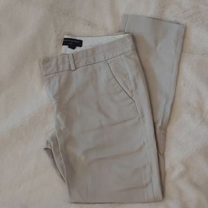 Banana Republic Ryan Straight Leg Khaki Trouser